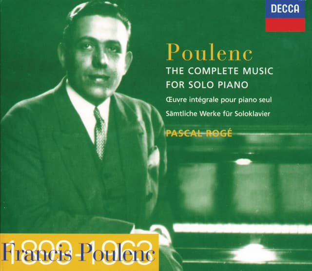 Poulenc: The Complete Music for Solo Piano - Francis Poulenc