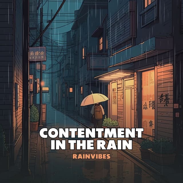 Contentment in the Rain - Rain Drops for Sleep