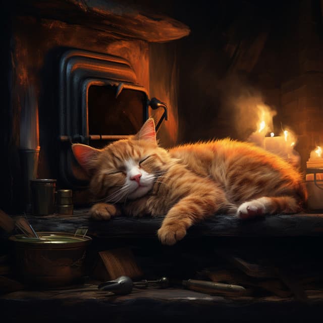 Sonidos De Fuego Para La Felicidad Felina: Sonidos Armónicos Para Gatos - Últimos sonidos de la naturaleza