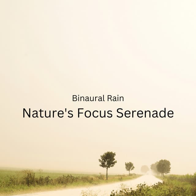 Binaural Rain: Nature's Focus Serenade - Binaural Beats Study Collective
