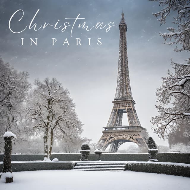 Christmas in Paris: Winter French Coffee Shop Ambience, Snowy Parisian Streets, French Jazz Music - Paris Restaurant Piano Music Masters