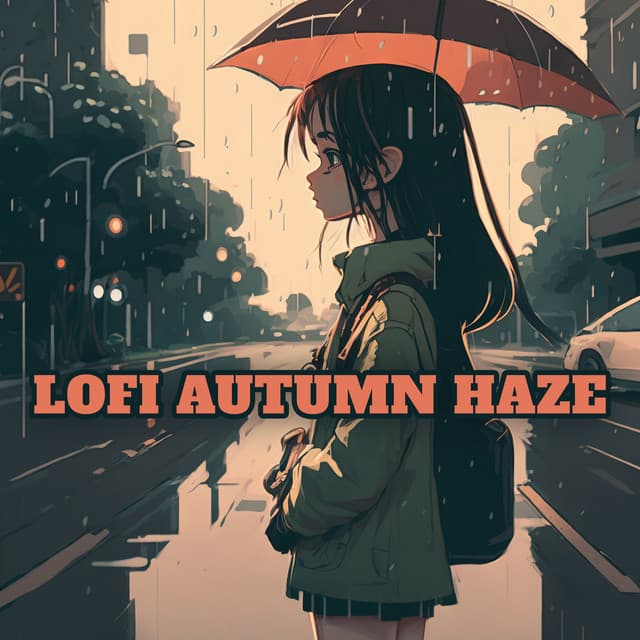 Lofi Autumn Haze: Slow Rainy Days - Relaxing Chillout Music Zone