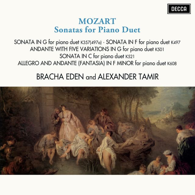 Mozart: Sonatas for Piano Duet - Wolfgang Amadeus Mozart