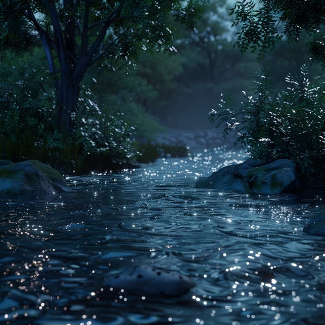 Serene Slumber: Chill Vibes with Water Sounds - Sleep Music Playlist