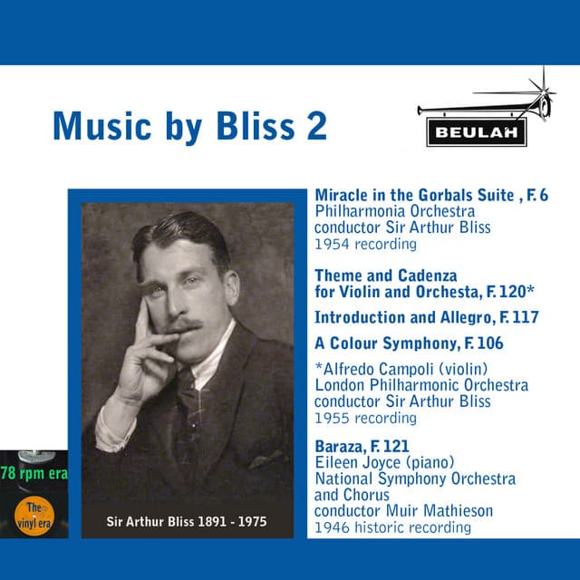 Music By Bliss, Vol. 2 - Arthur Bliss