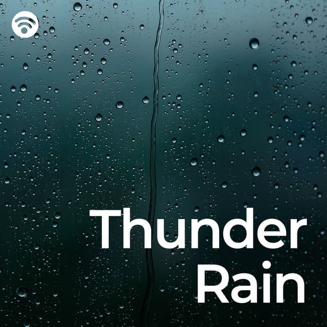 Thunder Rain - White Noise Rain
