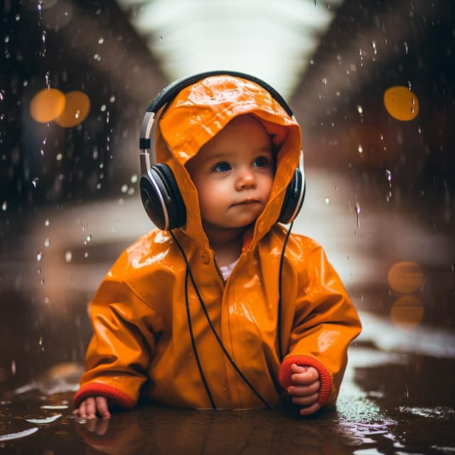 Rain Melodies: Gentle Baby Tunes - Calm Solitude