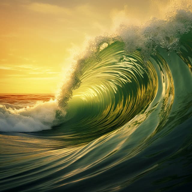 Binaural Natural Serenity: Waves of the Ocean - Intentional Vibes