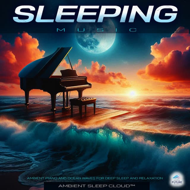 Sleeping Music: Ambient Piano and Ocean Waves For Deep Sleep and Relaxation - Ambient Sleep Cloud