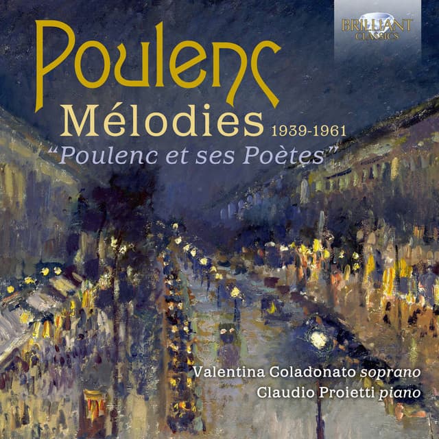Poulenc: Mélodies 1939-1961 - Francis Poulenc