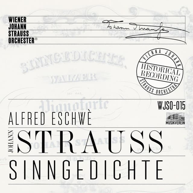 Sinngedichte - Historical Recording - Johann Strauss II