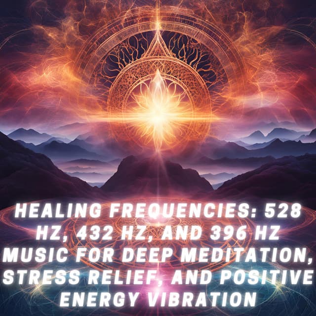 Healing Frequencies: 528 Hz, 432 Hz, and 396 Hz Music for Deep Meditation, Stress Relief, and Positive Energy Vibration - Spiritual Frequencies