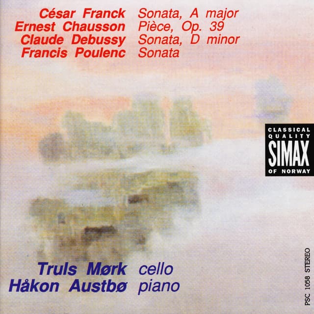 Frank7 Chausson/ Debussy/ Poulenk - Truls Mørk