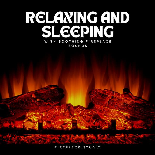 Relaxing and Sleeping with Soothing Fireplace Sounds - Fireplace Studio
