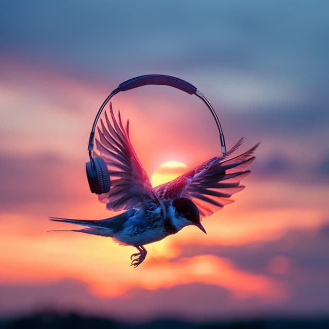 Winged Serenity: Binaural Birds in Melody - 92 88 Hz - Binaural Delta Beats Sleep