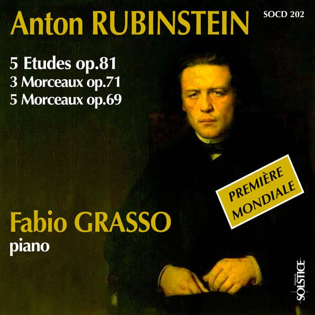 Rubinstein: 6 Etudes, Op. 81 & 3 Pieces, Op. 71 & 5 Pieces, Op. 69 - Anton Rubinstein