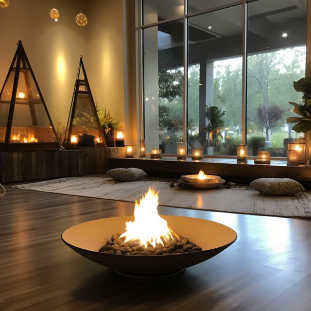 Fiery Relaxation: Spa Massage Ambiance - 101 Relax