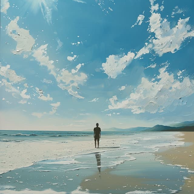 Viaje De Relajación Del Océano: Ecos Serenos De La Marea - Universo de frecuencias vegetales