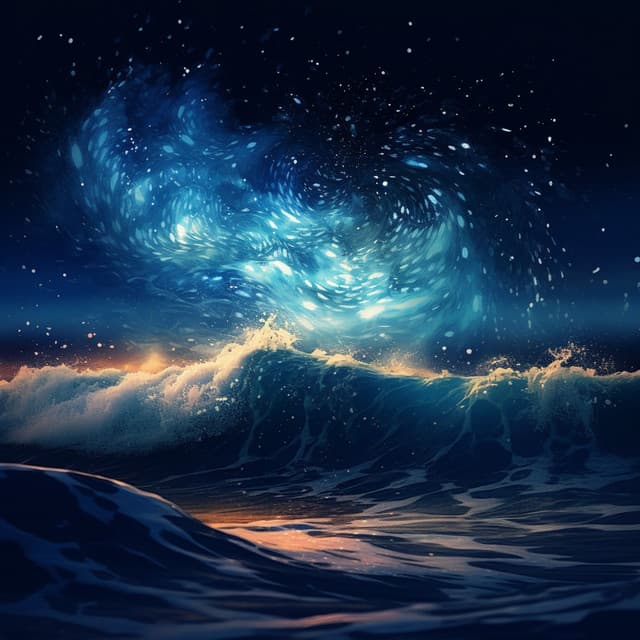 Sueños Pacíficos: Música Relajante De Olas Oceánicas Nocturas - Sonidos de la Naturaleza JBE