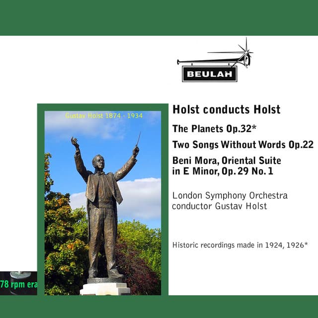 Holst Conducts Holst - Gustav Holst