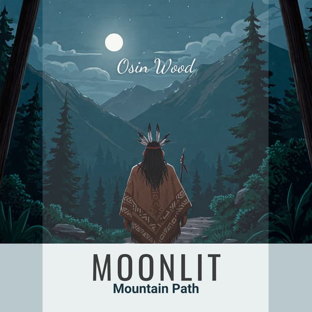 Moonlit Mountain Path - Osin Wood
