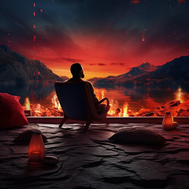 Warmth of Fire: Calm of Relaxation - Relaxing Restaurant Music