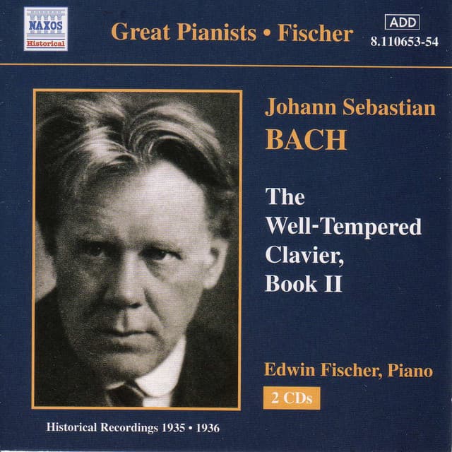 Bach, J.S.: Well-Tempered Clavier , Book 2 - Johann Sebastian Bach
