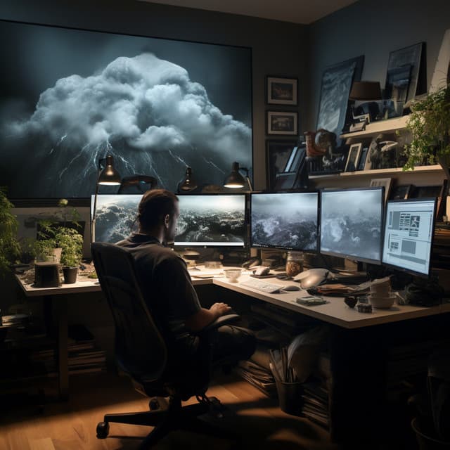 Ritmos Dinámicos Del Trueno: Música Para Mejorar La Productividad - Naturaleza FX