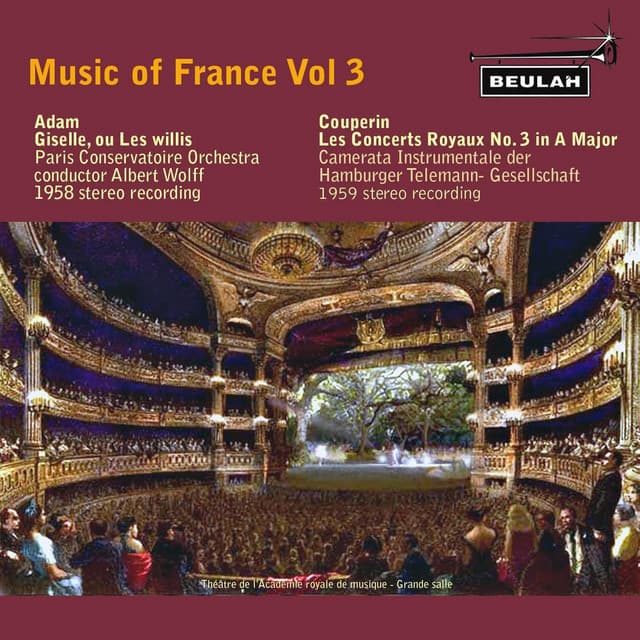 Music of France, Vol. 3 - Paris Conservatoire Orchestra