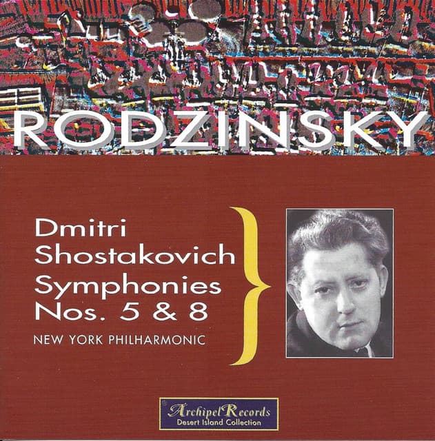 Rodzinsky conducts Shostakovitch live - New York Philharmonic