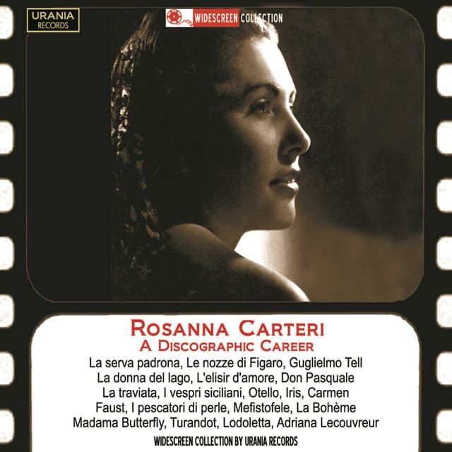 Rosanna Carteri: A Discographic Career - Rosanna Carteri