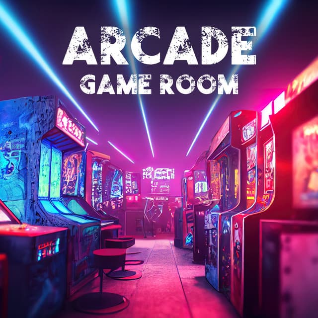 Arcade Game Room: 80's Synthwave Music, Old School Video Background - Video Background Music Masters