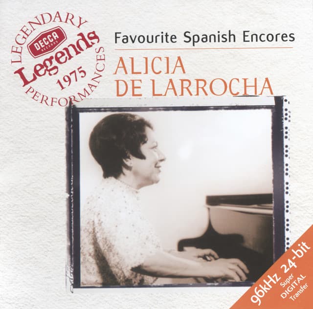 Favourite Spanish Encores - Alicia de Larrocha