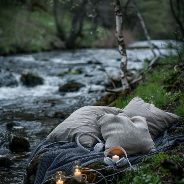 Water's Night Lull: Sleep Music Essence - Fall Asleep Machine